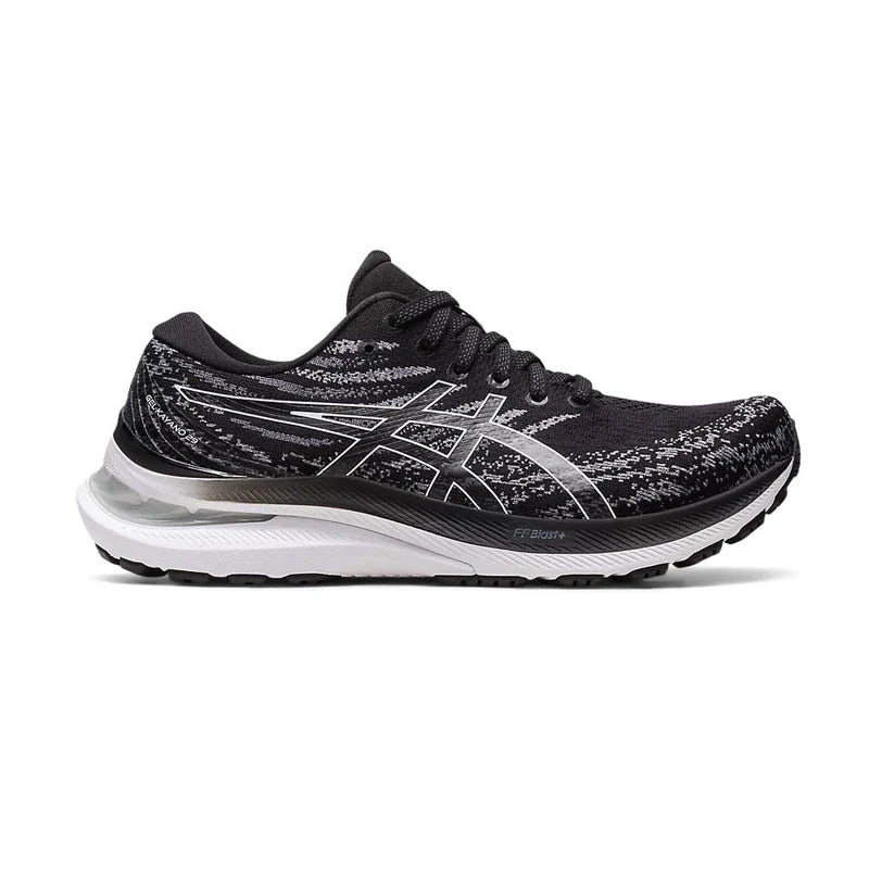 ASICS Women s GEL KAYANO 29 Running Shoes 9 BLACK WHITE