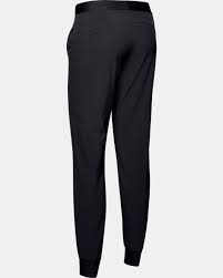 Under Armour Sport Woven Pants 1348447-001, Womens, trousers, black SZ LG L